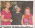 Clotilde Chaparro, Leila Chagas e Jacira&nbsp;Abrantes.